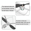 Sunnylife MM3-KC407 For Mini 3 Pro Propeller Blades Anti-Collision Protection Ring(Light Grey)
