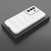 For Samsung Galaxy M56 5G Magic Shield TPU + Flannel Phone Case(White)