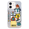 For iPhone 11 Christmas Series PC Full Coverage Pattern Phone Case(CW049 White)