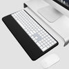 Wireless Keyboard Support Memory Foam Silicone Wrist Pad Base for Apple Magic Keyboard 2, Size:S(Black)