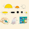 Creative Montessori Fun Children Puzzle Toys Baby Early Education Multi-functional Puzzle DIY Tangram(Animal)