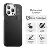 For iPhone 15 Pro Carbon Fiber Series IMD Phone Case(Black)
