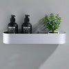 Toilet Shelf No-Punch Bathroom Storage Rack, Specification: 30cm Matte