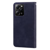 For Xiaomi Redmi Note 12 5G Global/Poco X5 Frosted Business Magnetic Horizontal Flip PU Phone Case(Black)