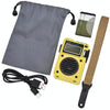 HanRongda HRD-701 Portable Full Band Radio Subwoofer Bluetooth TF Card Digital Display Radio(Khaki)
