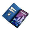 For Alcatel Axel / Lumos Skin Feel Magnetic Horizontal Flip Leather Phone Case(Blue)