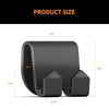 For Tesla Model 3/Y 2pcs Rear Seat Headrest Plastic Hook(Black)