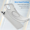 For iPhone 11 Pro Max MagSafe Frosted Translucent TPU + PC Full Coverage Phone Case(White)