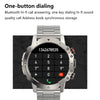 LEMFO ELF3 1.39 inch TFT Round Screen Outdoor Steel Strap Smart Watch Supports Blood Oxygen Monitoring(Black)