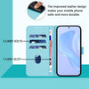 For Samsung Galaxy A26 5G Skin Feel Solid Color Leather Phone Case with Lanyard(Sky Blue)