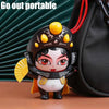 Sichuan Opera Face Chinese Style Face Change Crafts Ornament Children Toy(Red)