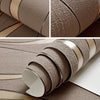 Simple 3D Water Ripple Non-woven Wallpaper Home Decoration Wall Sticker(Dark Brown)