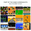RS-1 Retro Portable Handheld Game Console, 2.5 inch 8 Bits True Color LCD, Built-in 152 Kinds Games(Red)