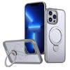 For iPhone 13 Pro Wing Series Gen2 MagSafe Metal Ring Holder Phone Case(Titanium Gray)