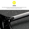 2 PCS Men Sunglasses Night Vision Anti-glare Driving Sun Glasses Goggles(Bright Black Frame Gray Lens)