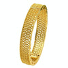 B-14 24K Gold Plated Bracelets Women Wedding Sand Gold Bracelet