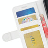 For Alcatel 3X 2020 R64 Texture Single Horizontal Flip Protective Case with Holder & Card Slots & Wallet& Photo Frame(White)