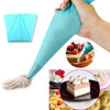 8 PCS/Set 6 Stainless Steel Nozzle Set DIY Cake Decorating Tools Silicone with EVA Cream Pastry Bag