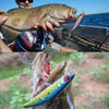 HENGJIA 5 PCS 8.5cm Minnow Plastic Hard Baits Fishing Lures Set Fishing Tackle Baits