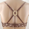 100 PCS Underwear Accessories Bra Non-slip Buckle Invisible Buckle, Style:Oval(Clear)