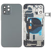 iPhone 12 Pro Back Cover Assembly with Wireless Charging (Black)
