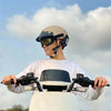 TWVC Motorcycle Bluetooth Headset Wireless Stereo Moto Helmet Headphones With Thick Clip Base