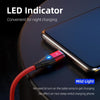 ENKAY 6-in-1 PD60W USB-A / Type-C to Type-C / 8 Pin / Micro USB Magnetic Fast Charging Cable, Cable Length:1m(Purple)