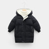 JT-1001 Children Thickened Windproof And Warm Cotton Clothes Coat, Size: 120(Black)