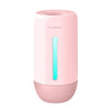 FUQINS Water Cup Mini Air Humidifier USB Colorful Night Light Car Home Silent Aromatherapy Diffuser(Pink)