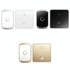 Wireless Doorbell, 150m Range, 60 Chimes, US Plug, Gold