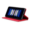For Samsung Galaxy A36 5G AZNS Magnetic Calf Texture Flip Leather Phone Case(Red)