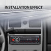 A3032 Car Bluetooth MP3 Player ISO Interface EQ Sound Effect Fast Charge Colorful Button Radio(Black)
