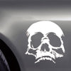 D-774 Evil Skull Pattern Car Modified Decorative Sticker(White)