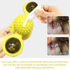 Interactive Cat Turntable Toy with Suction Cup (Yellow)