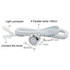 Closet And Cabinet Dimmable Tactile Split Control Sensor Switch Controller(Silver)