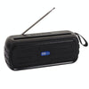 BAIJIALI SY-918 Solar Emergency Radio Read U Disk Large Volume Speaker LED Light Portable Player(Black)