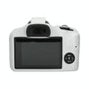 For Canon EOS R100 Glossy Soft Silicone Protective Case(White)