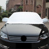 Car Half-cover Car Clothing Sunscreen Heat Insulation Sun Nisor, Plus Cotton Size: 4.7x1.8x1.5m