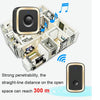 Wireless Doorbell Plug-in, 300m Range, 60 Melodies, EU Plug, Gold