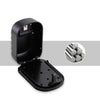 Wall Mounted Key Safe Box - 4 Digit Combination Lock - Black