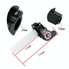 Off-road Motorcycle Modified 22mm Handle Throttle Clamp Hand Grip Big Torque Oil Visual Throttle Accelerator for with Cable(Blue with Silver Throttle Cable)