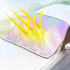 Car Laser Front Windshield Sun Protection Heat Insulation Sunshade, Size: Large