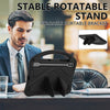 For Samgsung Galaxy Tab S10 FE 11 EVA Shockproof Tablet Case with Holder(Black)