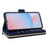 For Samsung Galaxy A56 Nine-card Slots Zipper Wallet Bag Leather Phone Case(Blue)