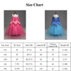 Girls Dress Halloween Cosplay Sleeping Beauty Princess Dresses Christmas Costume Party Children Kids Clothing, Size:120cm(Pink)