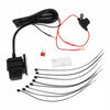 Waterproof Motorcycle SAE To USB Cable Adapter 3.1A Dual Port Power Socket Adapter, for Smart Phones, Tablets, GPS