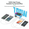 RELIFE RL-309AW  QC3.0 PD Fast Wireless Charger With LCD Display 8 Ports(US Plug)