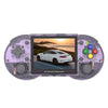 ANBERNIC RG353PS  3.5-Inch IPS Screen Handheld Game Console 2.4G/5G Wifi Linux System Game Player 16GB+128GB 20K Games(Transparent Purple)