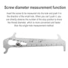 BIKERSAY BT035S Bicycle Chain Wear Checker MTB Chains Gauge Measurement Ruler Repair Tool
