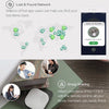 NUT F7X Bluetooth Tracker: Key Finder, Phone Locator (White)